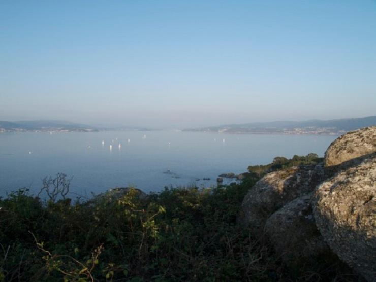 Casa Apartamento Con Vistas Al Mar Cangas do Morrazo Kültér fotó